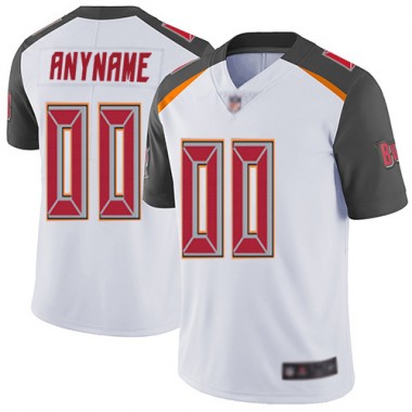 Football White Jersey Men Limited Customized Tampa Bay Buccaneers Road Vapor Untouchable->customized nfl jersey->Custom Jersey